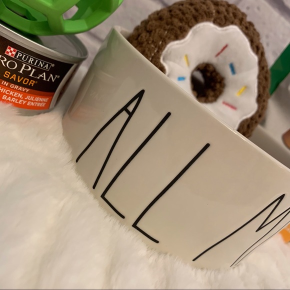 🎉HP🎉 Rae Dunn Artisan Collection All Mine Dog Bowl - Picture 3 of 9